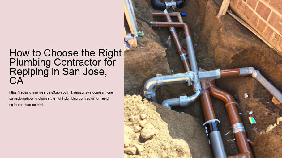 How to Choose the Right Plumbing Contractor for Repiping in San Jose, CA